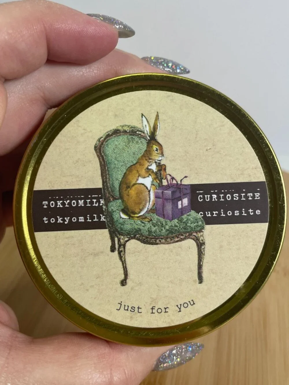 Tokyomilk Just for You Stationary Candle Tin 4 Oz 21 Citrus Rosewood Mimosa